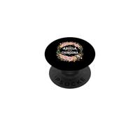 La Abuela Mas Chingona Acquarello Floreale PopSockets PopGrip Adesivo