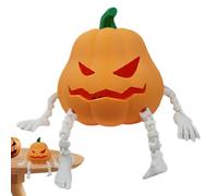 la, accendi le zucche all'aperto - resina Decorazione Zucche illuminate all'esterno - Lanterna illuminata, zucche di Halloween all'aperto per la m