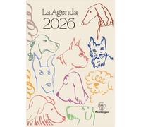 La Agenda 2026 : amanetes de los perros. Planner planificador anual Vista semana HORIZONTAL / calendarios, festivos, lunas, hojas de notas, mandalas para colorear y más.: Vista semana Horizontal