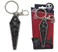 LA Auto Gear Nightmare Before Christmas Jack in bara portachiavi in peltro, multicolore, 7,6 cm