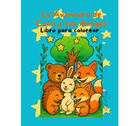 La aventuras de Coco y sus amigos: Libro para colorear