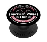 La badante post-operatoria del Survivor Wives Club Love Recovery PopSockets PopGrip Adesivo