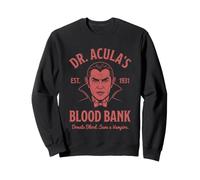La Banca del Sangue del Dr. Acula - Dracula Spooky Vampire Halloween Felpa