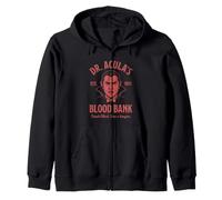 La Banca del Sangue del Dr. Acula - Dracula Spooky Vampire Halloween Felpa con Cappuccio