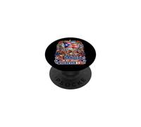 La Bandera nel mio cuore ovunque io vada PopSockets PopGrip Adesivo