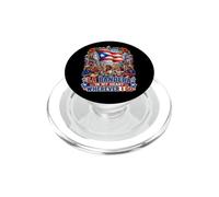 La Bandera nel mio cuore ovunque io vada PopSockets PopGrip per MagSafe