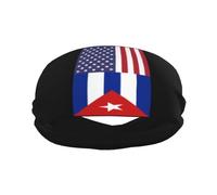 La bandiera dell'amicizia America Cuba Migliora le tue prestazioni con le fasce per il sudore alla moda: ideali per qualsiasi attività!