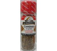 La Barraca Cominos en Grano, Semi di Cumino, Vasetto da 35g, Confezione da 3