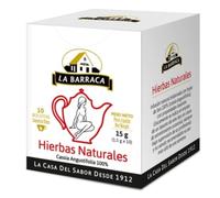 La Barraca Hierbas Naturales Infuso di Erbe Naturali, Cassia Angustifolia 100%, 10 Bustine, 15g