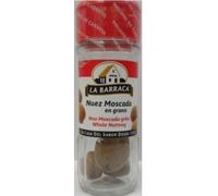 La Barraca Nuez Moscada en Grano, Noce Moscata Intera da Grattugiare, Vasetto da 17 g, Confezione da 3