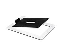 La Base Di Supporto For Altoparlanti È Realizzata In Acciaio Al Carbonio For Il Supporto Inferiore Degli Altoparlanti Da Tavolo Con Assorbimento Degli Urti E Qualità Del Suono Migliorata(Solid White)