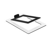 La Base Di Supporto For Altoparlanti È Realizzata In Acciaio Al Carbonio For Il Supporto Inferiore Degli Altoparlanti Da Tavolo Con Assorbimento Degli Urti E Qualità Del Suono Migliorata(Hollow White)