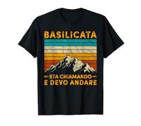 La Basilicata Sta Chiamando Regalo Uomo Divertente Vintage Maglietta
