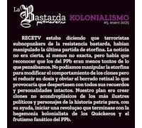 La Bastarda Postmoderna #5: KOLONIALISMO: Revista literaria de la kk Postmoderna