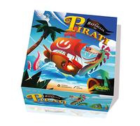 LA BATTAGLIA DEI PIRATI creativamente IN ITALIANO gioco da tavolo CANNONE DI LEG