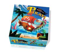 LA BATTAGLIA DEI PIRATI creativamente IN ITALIANO gioco da tavolo CANNONE DI LEG