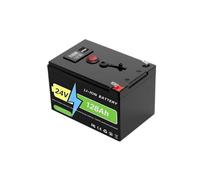 La batteria da 24 V 200 Ah è integrata con BMS 200 A | For camper, rete solare ricaricabile esterna al litio ferro fosfato(24V 128Ah Battery)