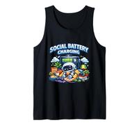 La Batteria Sociale Si Sta caricando Canotta