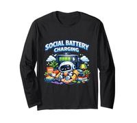 La Batteria Sociale Si Sta caricando Maglia a Manica