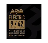 La Bella 673017 Corde per Chitarra Elettrica, Extra Light