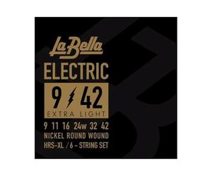 La Bella 673017 Corde per Chitarra Elettrica, Extra Light
