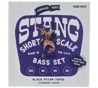 La Bella 760N-MUS BK Nylon Stang Bass