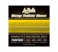 La Bella 760FGS Muta di corde lisce per basso 4 corde, 045-105 760FGS