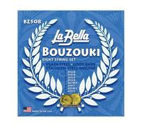 La Bella Bouzouki - Set di corde rivestite in acciaio INOX, occhielli 508