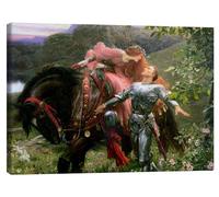 La bella dama senza pietà (La Belle Dame Sans Merci) Stampa su tela