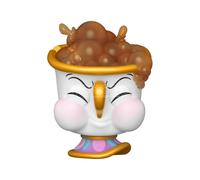 La Bella E La Bestia Pop Disney Vinile Figura Chip W/bubbles 9 Cm Funko