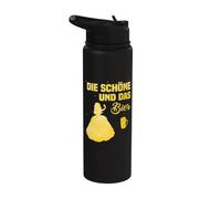 La bella e la birra Stainless Steel Insulated Water Bottle