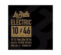 La Bella HRS-LW - Corde per chitarra elettrica, Light G3, 010/046