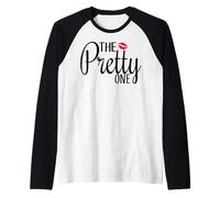 La bella ragazza divertente cugini damigelle fuga Maglia con Maniche Raglan