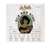 La Bella Serie Silk & Steel 12-String Light G Tuning