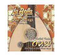 La Bella - Set di corde per oud, in nylon con rivestimento placcato in argento
