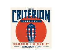 La Bella Strings »CRITERION - C-800 - CLASSIC GUITAR« Corde per Chitarra Classica - Black Nylon/Golden Alloy - Medium Tension