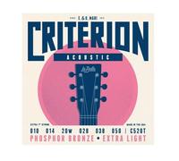 La Bella Strings »CRITERION PHOSPHOR BRONZE - C520T - ACOUSTIC GUITAR« Corde per Chitarra Acustica - Phosphor Bronze - Extra Light: 010-050
