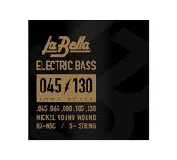 La Bella Strings »RX SERIES NICKEL PLATED - RX-N5C - 5-STRING E-BASS« Corde per Basso Elettrico 5-Corde - Nickel Plated Steel - 045-130