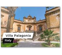 La Bella Villa Palagonia a Bagheria, vicino Palermo. Sicilia, Italia., Magnete Frigo