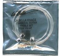 La Bella VIV-HT VIVACE - Set di 3 floppy disk in fluorocarbon, tensione dura