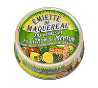 La Belle-Iloise Emietté di sgombro al limone di mentone, 80 g
