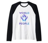 La Bellezza del Mondo o Sinistra Politica Maglia con Maniche Raglan