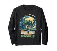 La Bellezza della Natura è responsabilità di Tutti Maglia a Manica