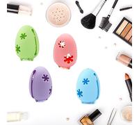 La bellezza infrangibile del silicone del supporto della spugna di trucco compone la cassa per il viaggio