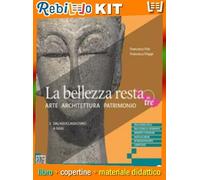 LA BELLEZZA RESTA IN TRE 3 (9788869106927) - Libro Scolastico + Kit Scuola con Copertine Rebillo
