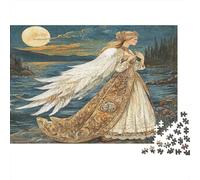 La bellissima principessa cigno sul Mare del Nord Jigsaw Puzzle 1000pcs (75x50cm) Adulti Fiabe Russe Puzzle Gioco EduGattoivo Decorazioni Per La Casa