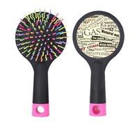 La benzina influisce sulla base del cuscino della spazzola districante del salone di economia della carta