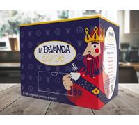 LA BEVANDA DEL RE | 100 A MODO MIO MISCELA CORPOSA | 1 CONFEZIONE DA 100 CAPSULE