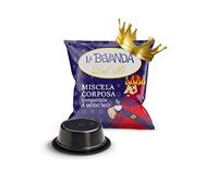 La Bevanda del Re - 100 Capsule Miscela CORPOSA, Compatibili con Macchina Caffe Lavazza A Modo Mio, 7,5G, 750G