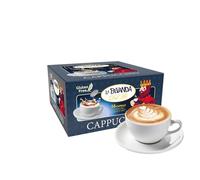 La Bevanda del Re - 16 Capsule Solubili Compatibili A Modo Mio - Cappuccino
